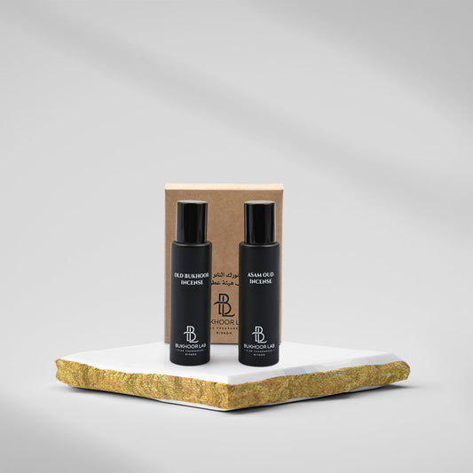 Two Perfumes 15ml Old Incense & Assam Oud